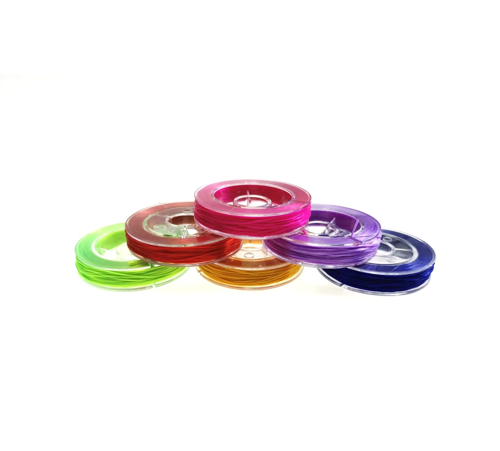 Hot Sale 1mm Elastic Thread Stretchy Elastic Crystal Jewelry String For Bracelet