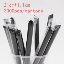 Straw for tapioca pearls plastic straws for milk tea beverage hot drink disposable straw  factory direct