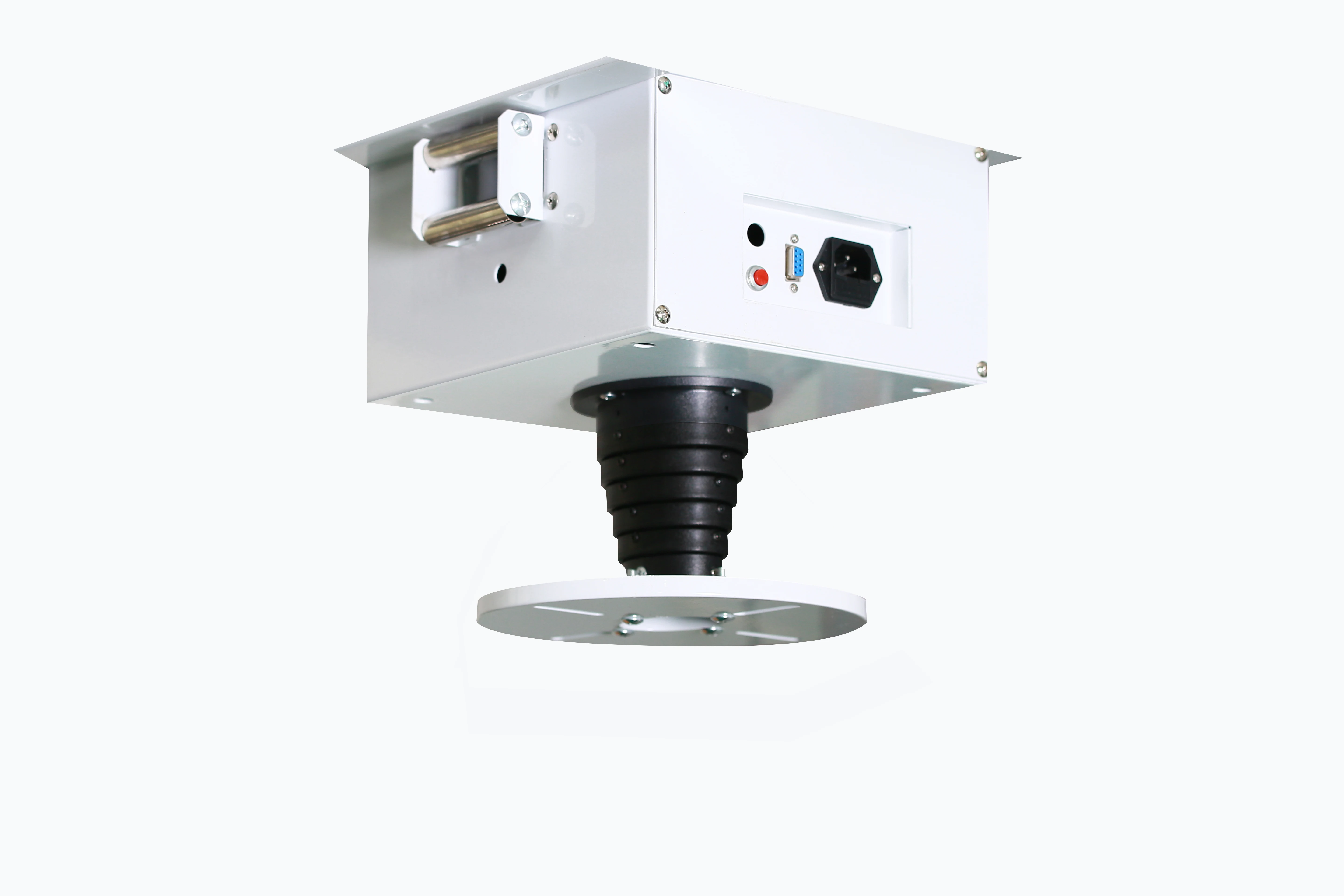 Telescoping Ceiling Camera Lift Ceiling CCTV Camera Mount with Single Column Vertical Travel Motorized Camera Mount