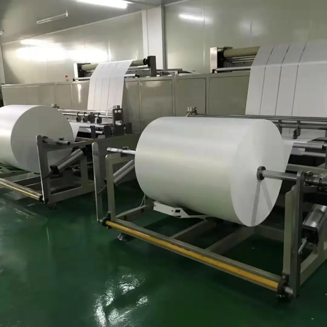 Factory supply good absorption 100% rayon nonwoven fabric jumbo roll / kitchen towel raw material spunlace non woven fabric