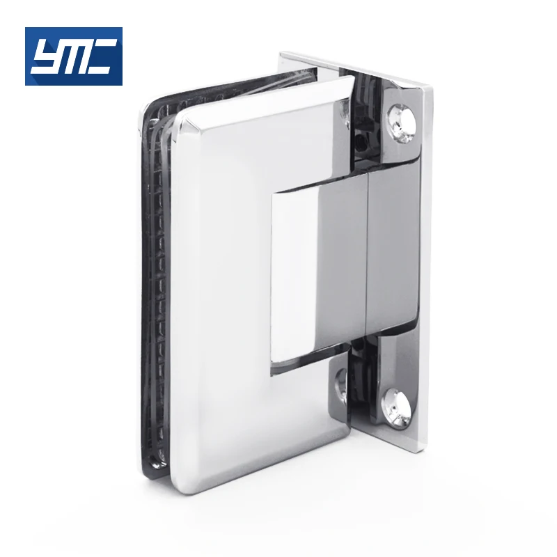 Glass Shower Screen Hinges Stainless Steel Bathroom Shower Door Hinge Wall To Glass 90 Degree Hinge Double Side