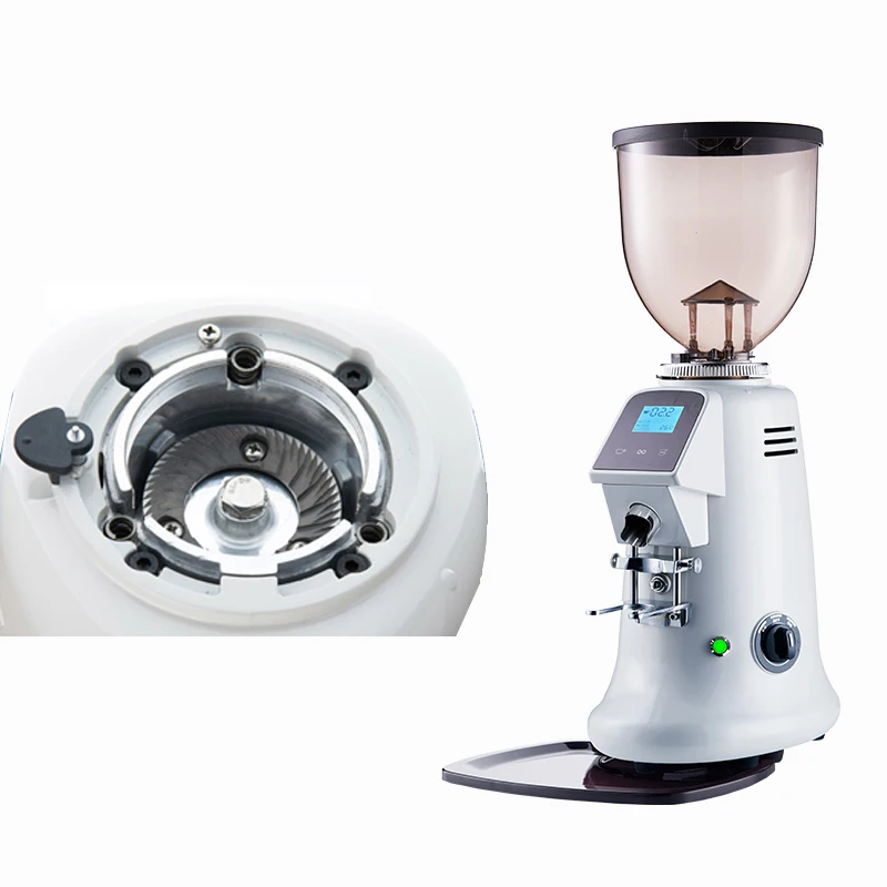 Commercial Adjustable Setting 64Mm Espresso Bean Fine Grinder Electric Large Capacity Quantitative Coffee Grinding Machine