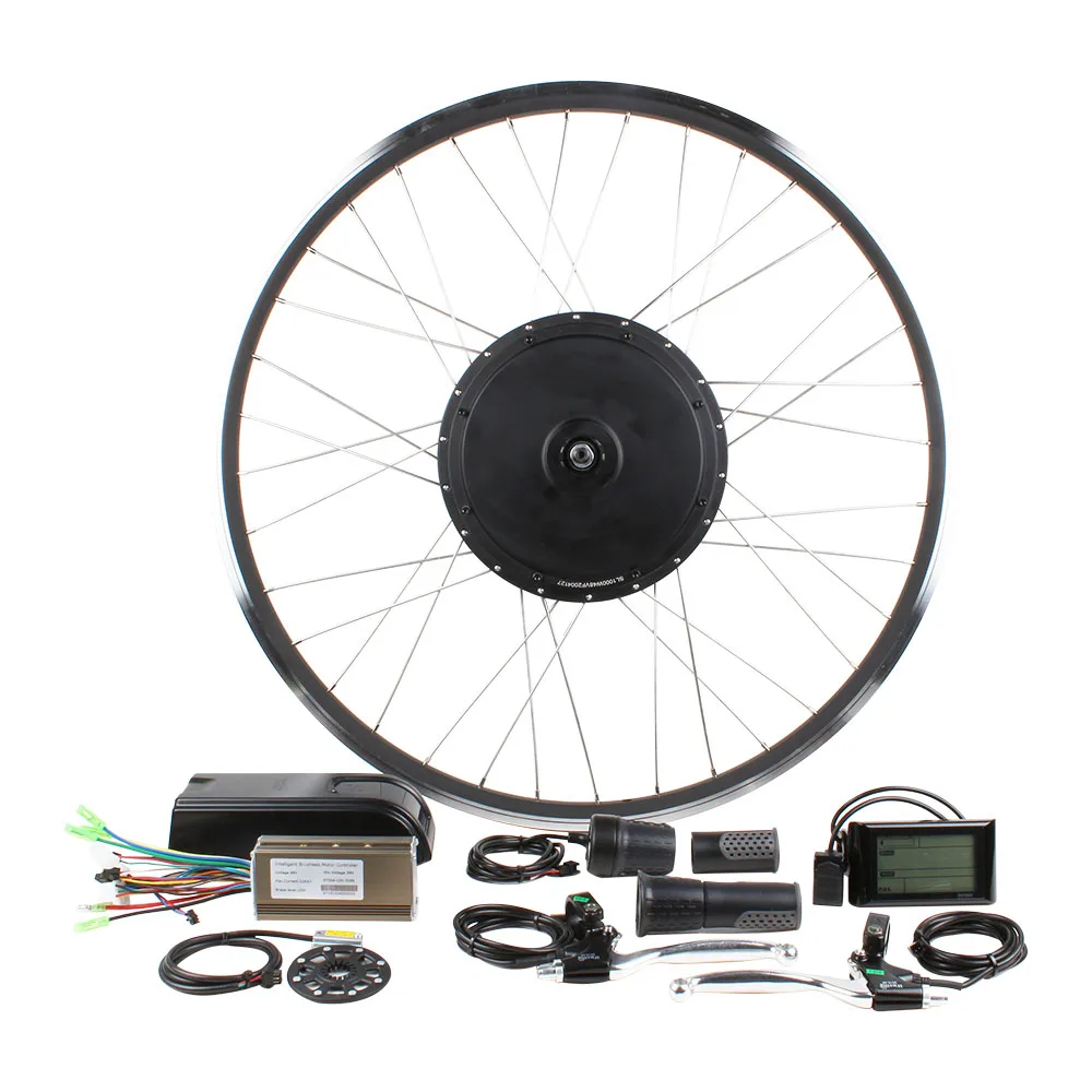 cheap price 1000w motor front rear wheel electric bike kit