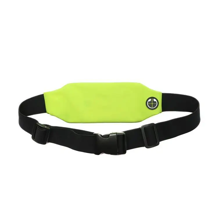 QQgift 2024 New OEM Custom LED Flash Gym Workout Exercise Bike Outdoor Fanny Pack Unisex Pouch Adjustable Waist Running Belt