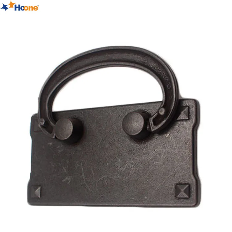 HOONE Wholesale Antique Bronze Art Furniture Handles Crecessed Folding Handle Pull