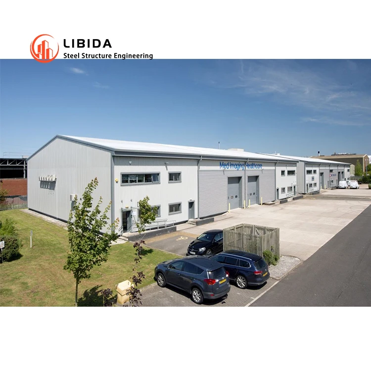 Commercial Steel Constructions Materials Pre-Engineered Metal Frame Structures Multi-Storage Working Office Building