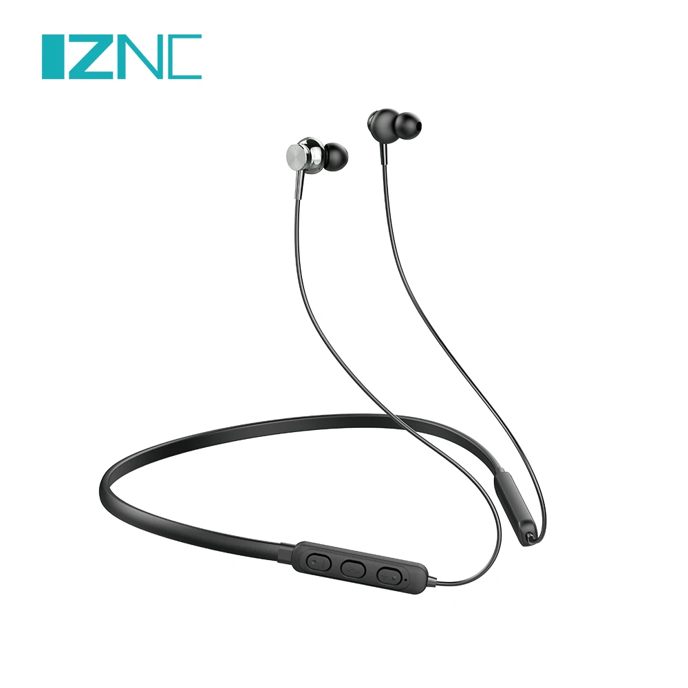 Best Seller Comfort wearing Neck band sport BT earphone wireless earbuds auto connect