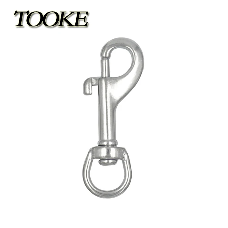 Dropshipping Tooke High Quality Solid Stainless Steel 316 Silver Bolt Snap Accessories