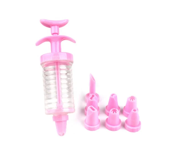 8pcs Icing Piping Nozzles Pastry Tips Cake Sugar craft Decorating Tool Set with Plastic Pastray