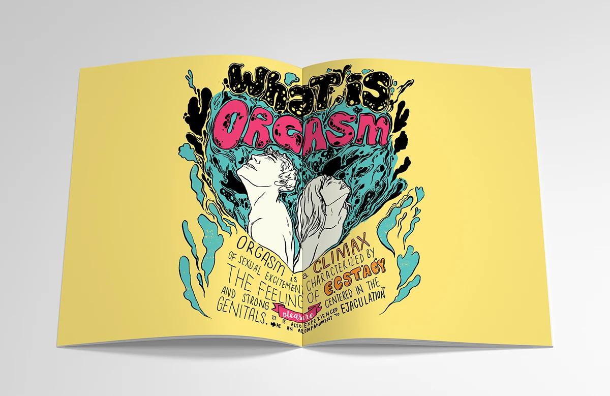 Exquisite workmanship custom sexuality education printing book