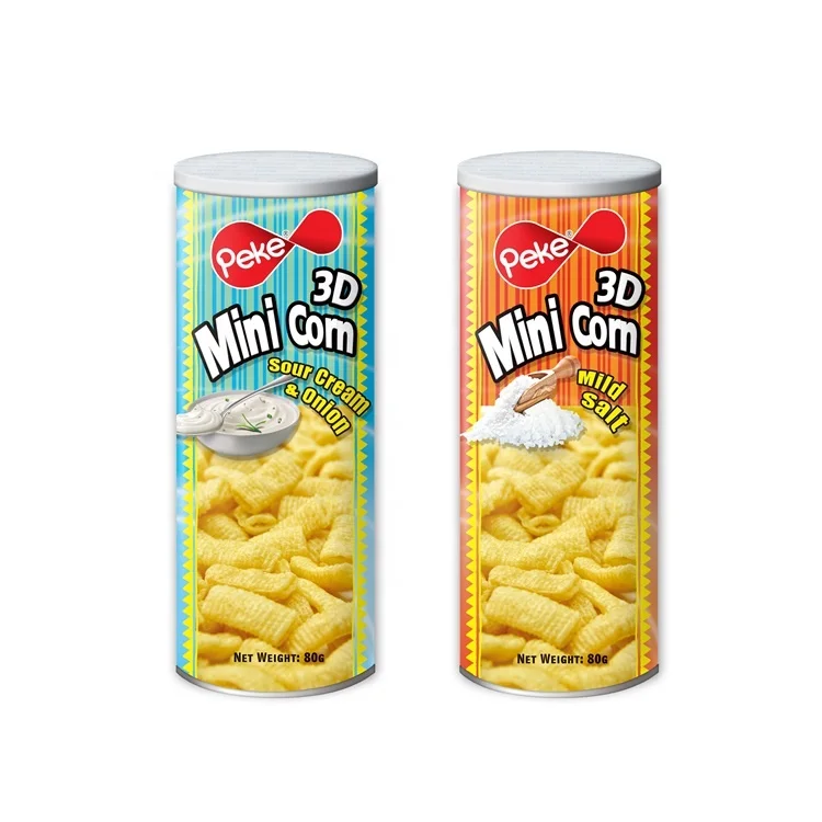 Healthy snack corn snack mini corn chips
