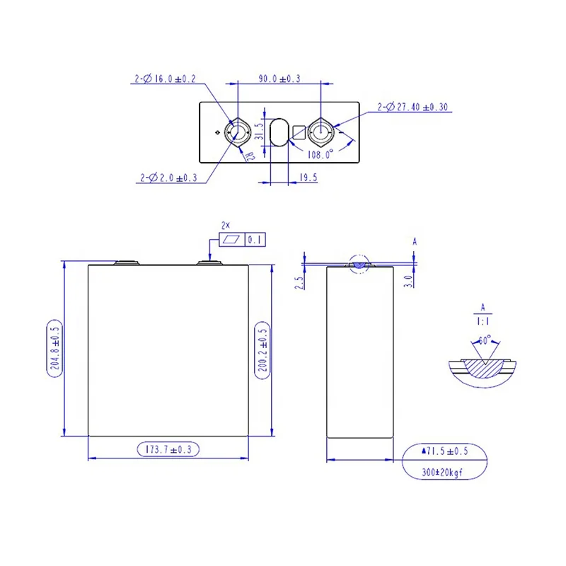  Батарея аккумуляторная EVE 280AH LiFePO4 (LFP) 3 2 в (новая версия полностью подходит)-Подлинная класса A 1