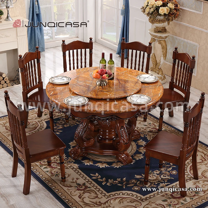 Luxury Dining Room Marble Dining Table Set Modern Wood Dining Table And Chairs For Sale