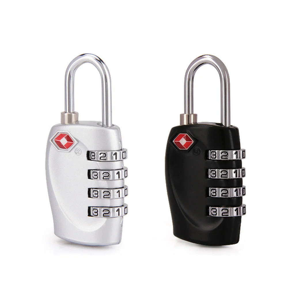 hot sale TSA Accepted High Quality Zinc Alloy Travel Luggage Bag Use Resettable 4 Digits Tsa Combination Lock