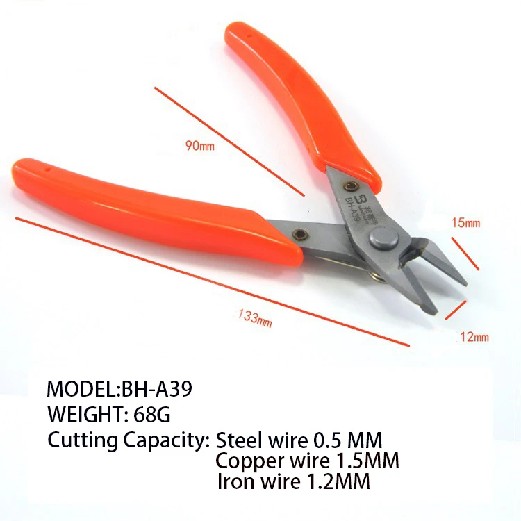5 6 inch OEM accepted mini multi  jewelry hand tools fish industrial pliers tools hardware wire plier steel wire cutting pliers