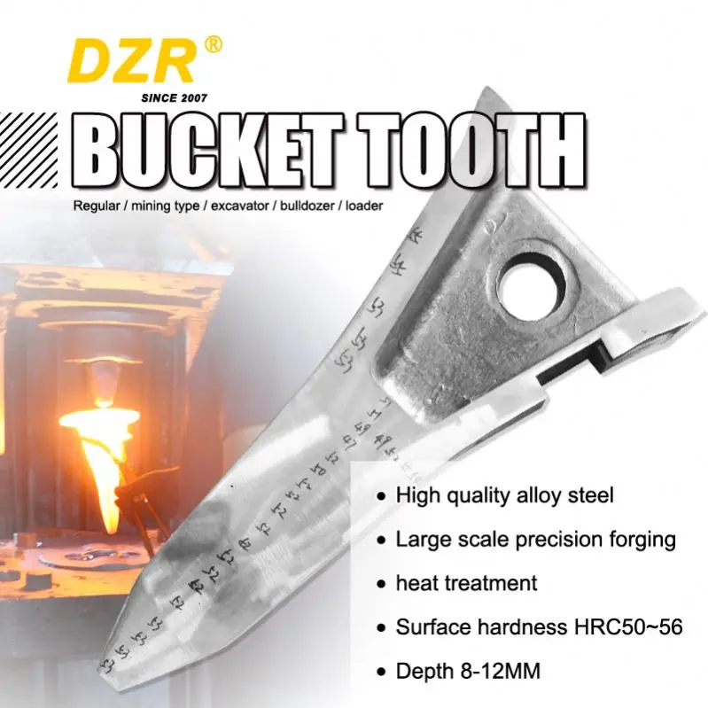 Tooth For Excavator 220-9092 Oem Dozer Point Ripper Tip excavator Cutter 9W2451 Tips No. 1U3302 9W2452  Bucket Adaptor Pc650