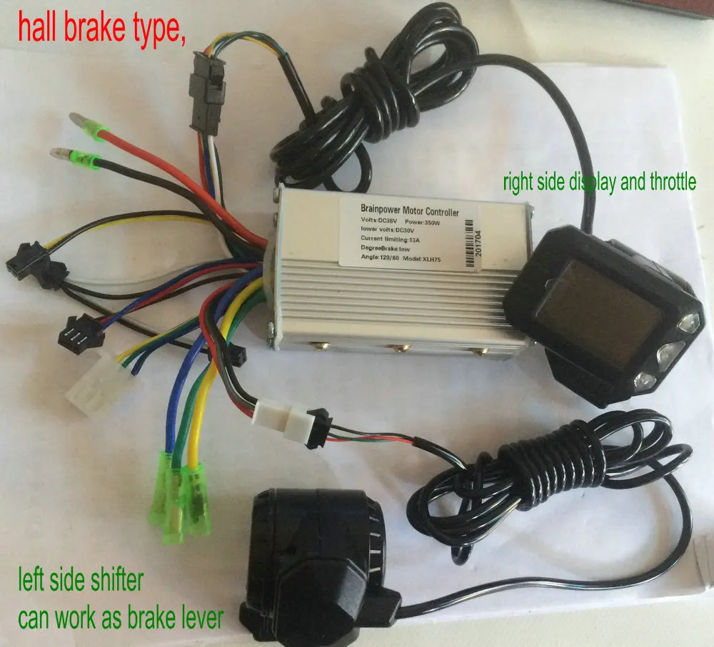 ЖК-дисплей S5 с переключателем переключения передач и 36v48v250w350w контроллер для электрического скутера электровелосипеда скейтборда горного велосипеда ATV