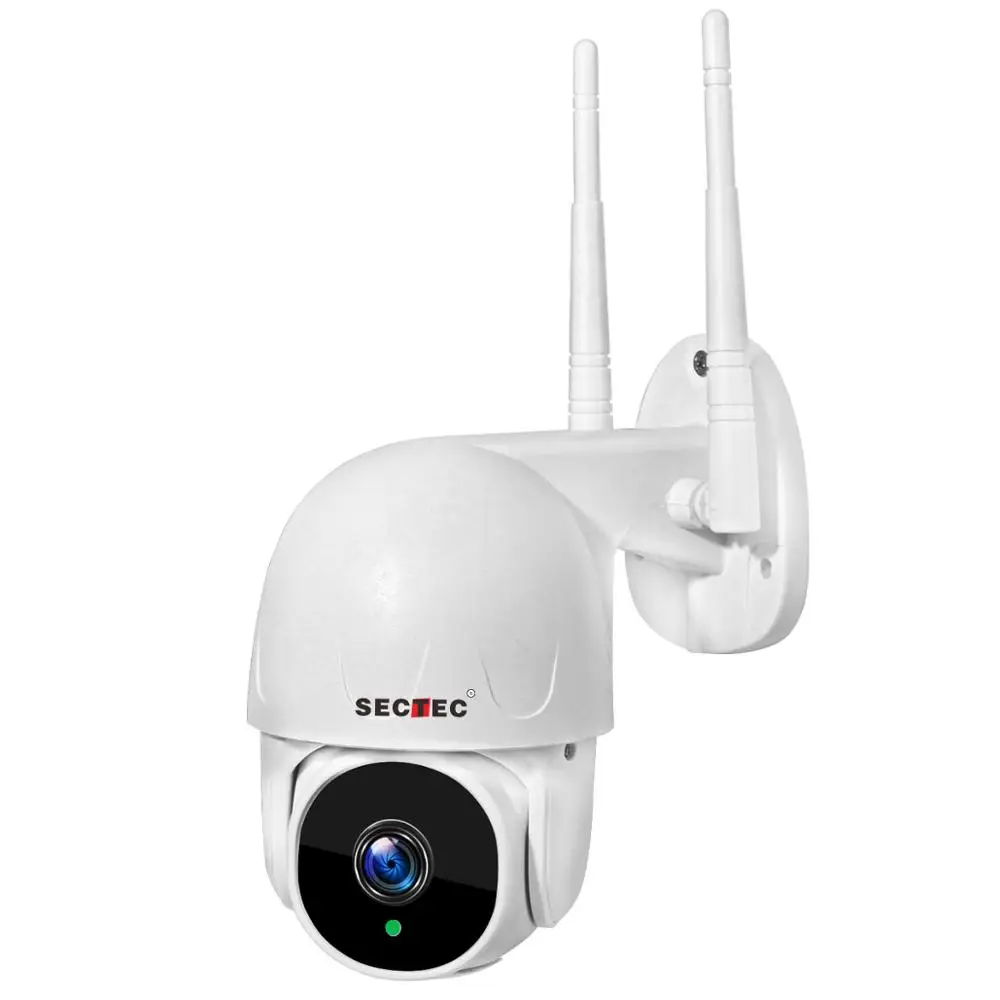 Sectec 2MP 1.5 inch Mini Waterproof Outdoor Wireless Network Auto Tracking Wifi IP PTZ Camera CCTV Camera PTZ