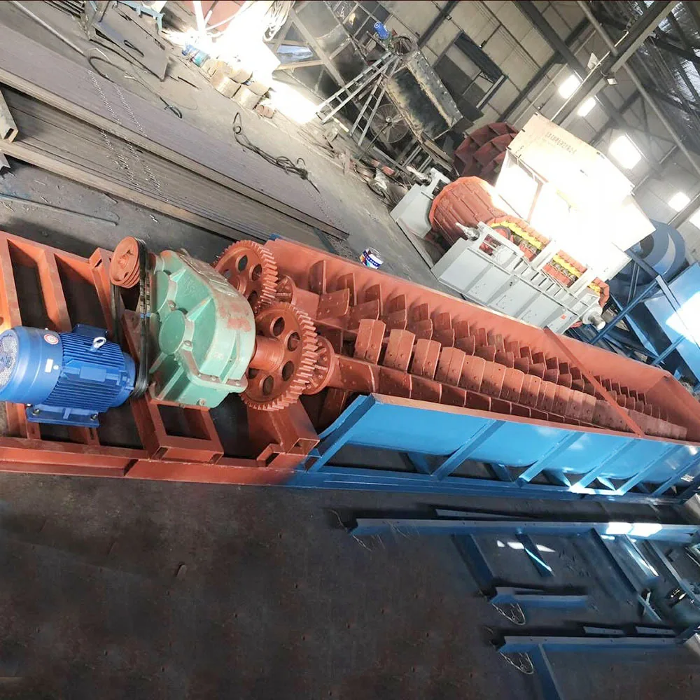 50TPH JXSC China Factory Spiral Sand Washing Process Gold Log Washer Price for Silica Sand