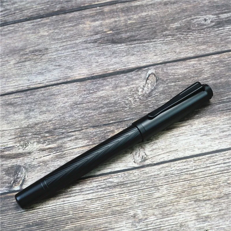 HERO Black warrior pen men and women full metal students practice business signature luxury fountain pen