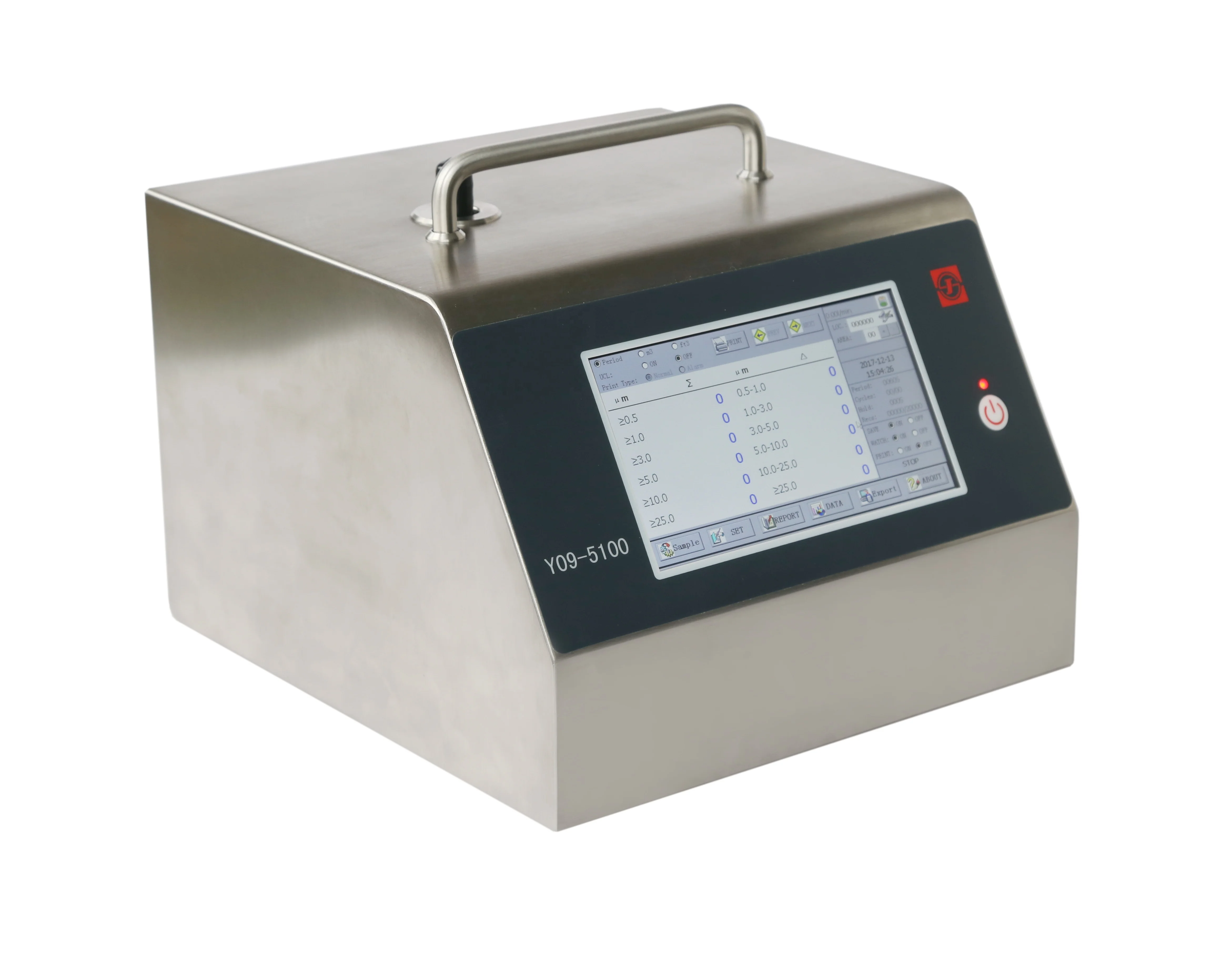Y09-5100 100L/min Dust Particle Counter