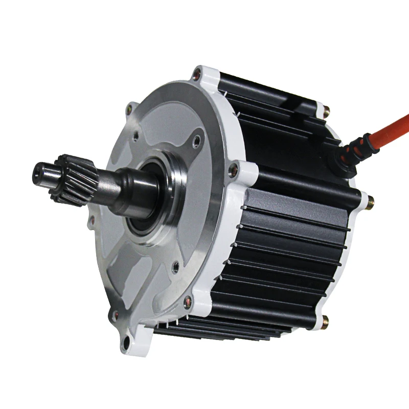 Supplier Ev Pmsm 72V Dc Motor Rear Axle Tricycle Differential 48 Volt Bldc Motor