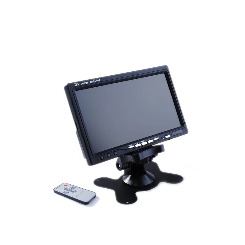 7 Inch Car Mirror Screen TFT LCD Screen DVR CCTV System LCD Monitor used for bus taxi truck train Car TV Monitor