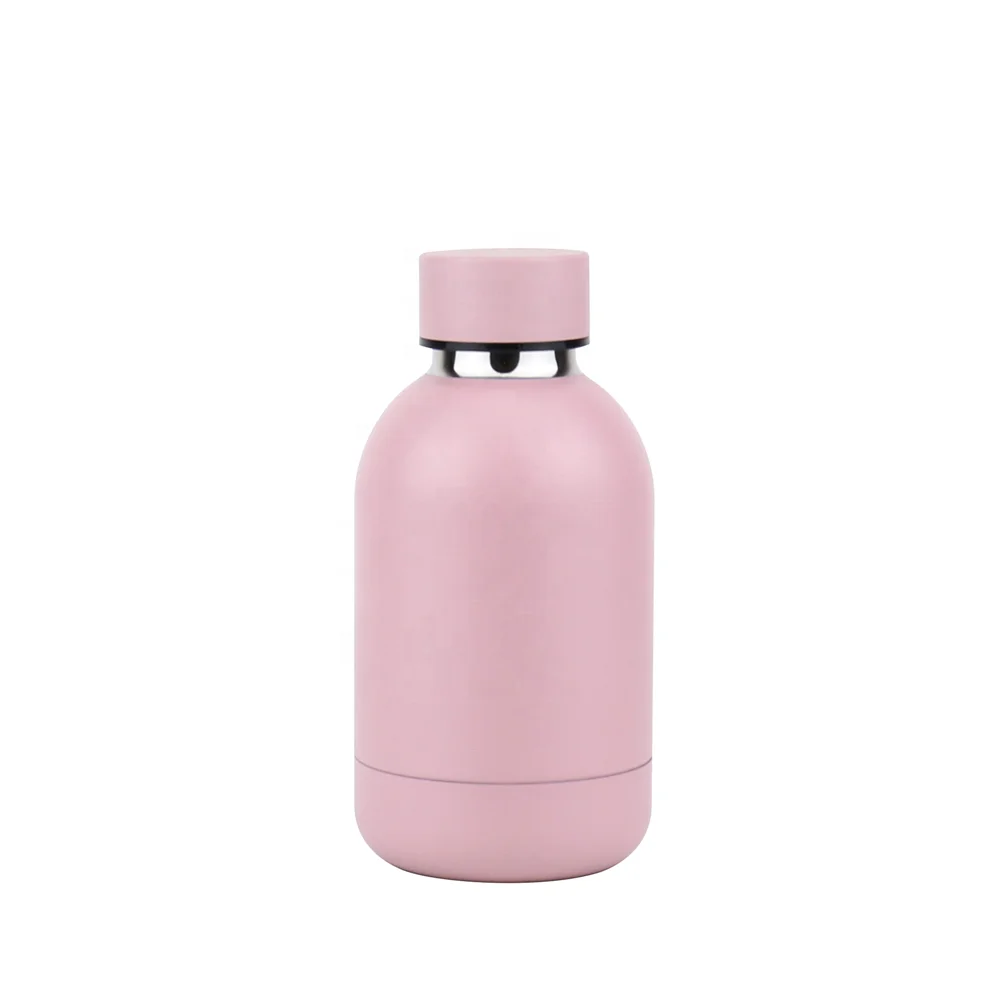 
2021 wholesale new stainless steel water bottle Hot sale pink matte bottle milk steel bottle for children 