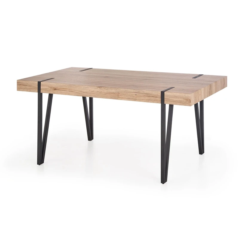 Cheap wholesale modern furniture wooden table creative restaurant mdf dining table