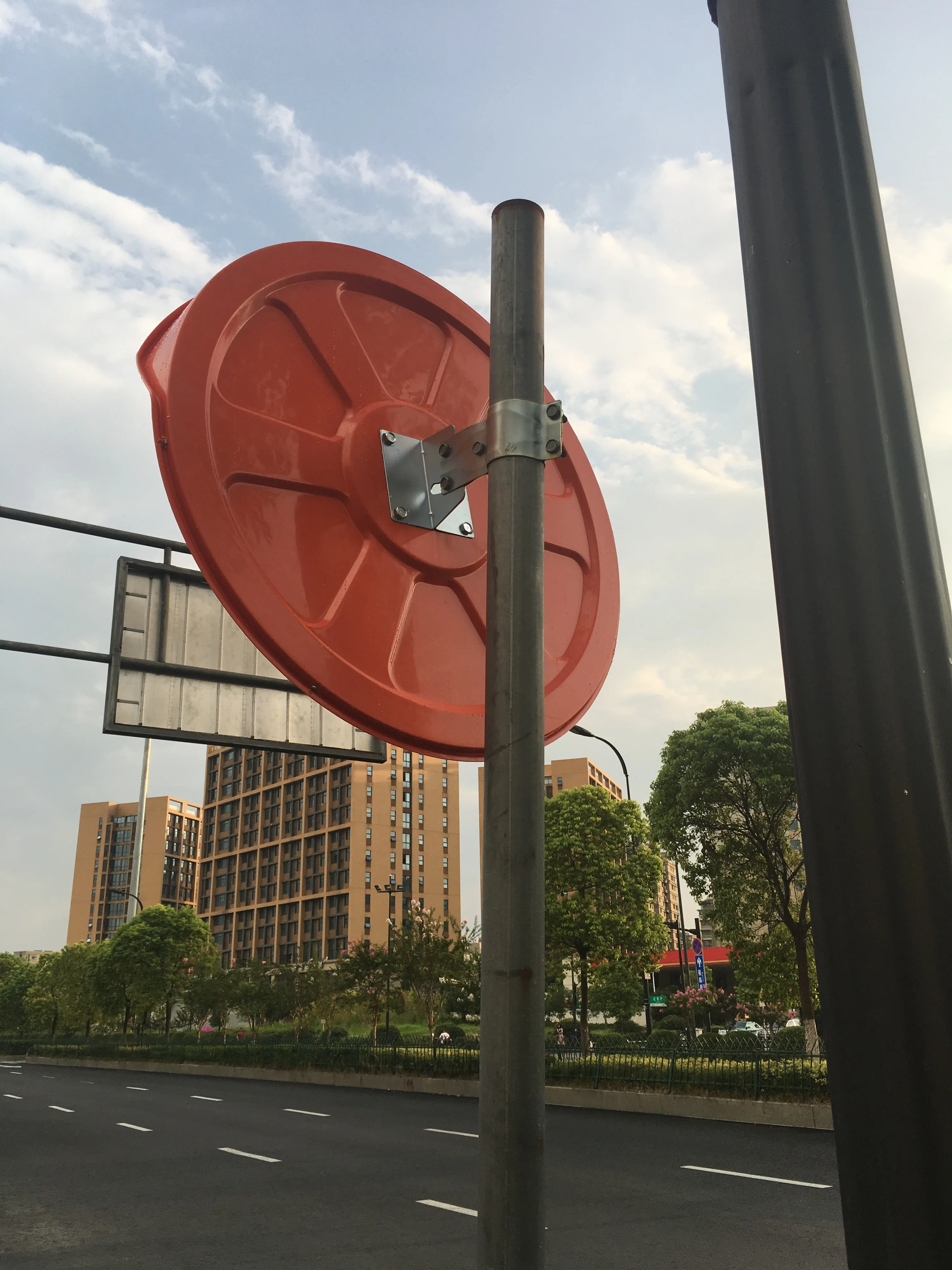 1200 mm Wide Angle High Quality Traffic Safety Outdoor Road Convex Mirror