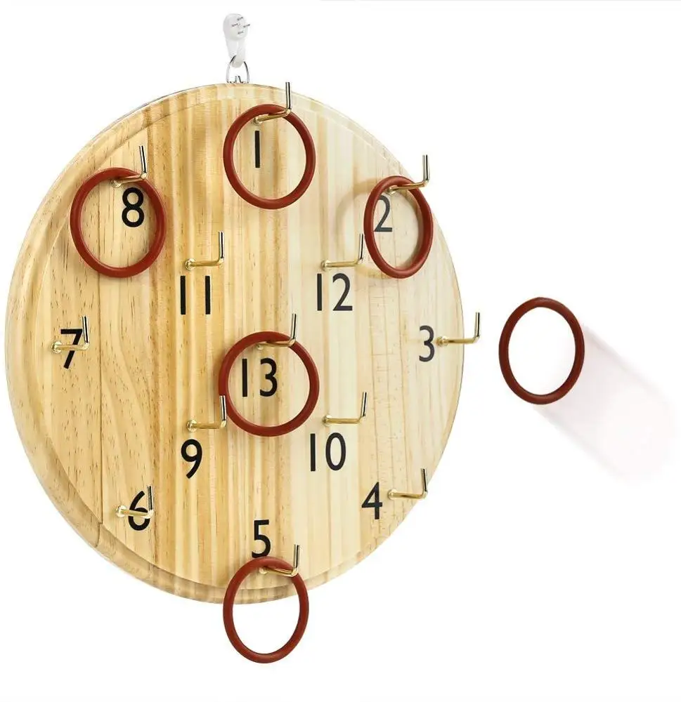 Indoor and Outdoor Ring Toss Game  for Kids and Adults