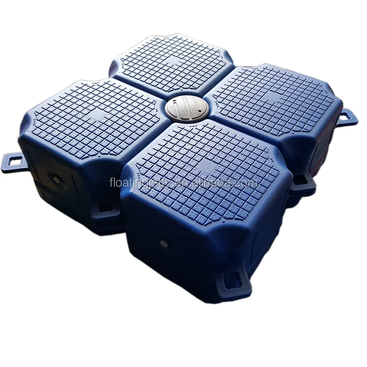 Hdpe  modular floating bridge pontoon dock for marine