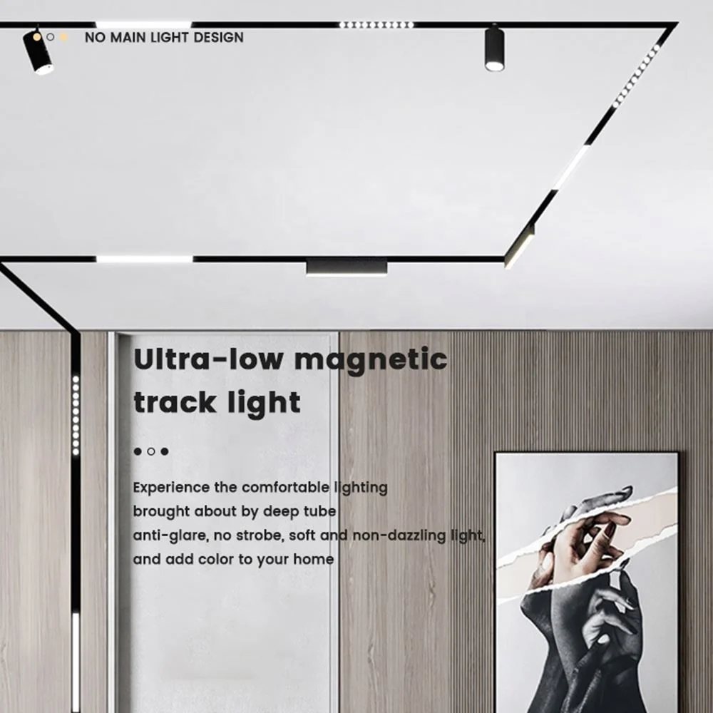 Tuya Zigbee Smart Folding Grille Light Ceiling Interior Lighting Magnetic Track Light