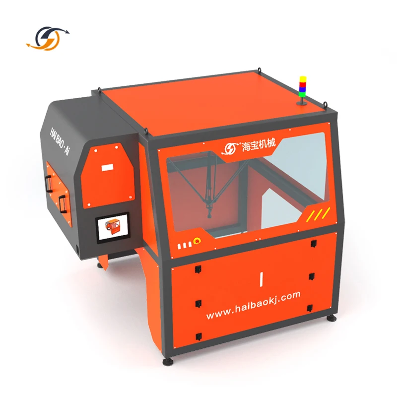 Fully automatic AI grabbing robot PET bottle plastic metal PP bottle sorting High purity intelligent for domestic waste