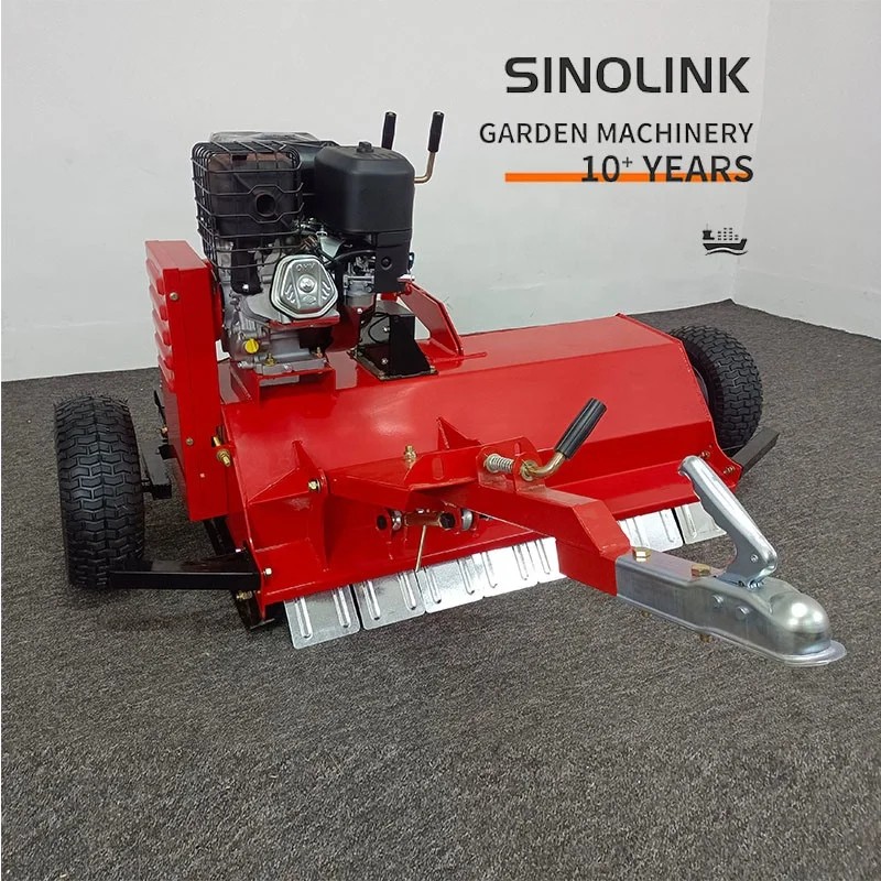 ATV lawn mower / trailer 1.5m width / 15hp gasoline engine