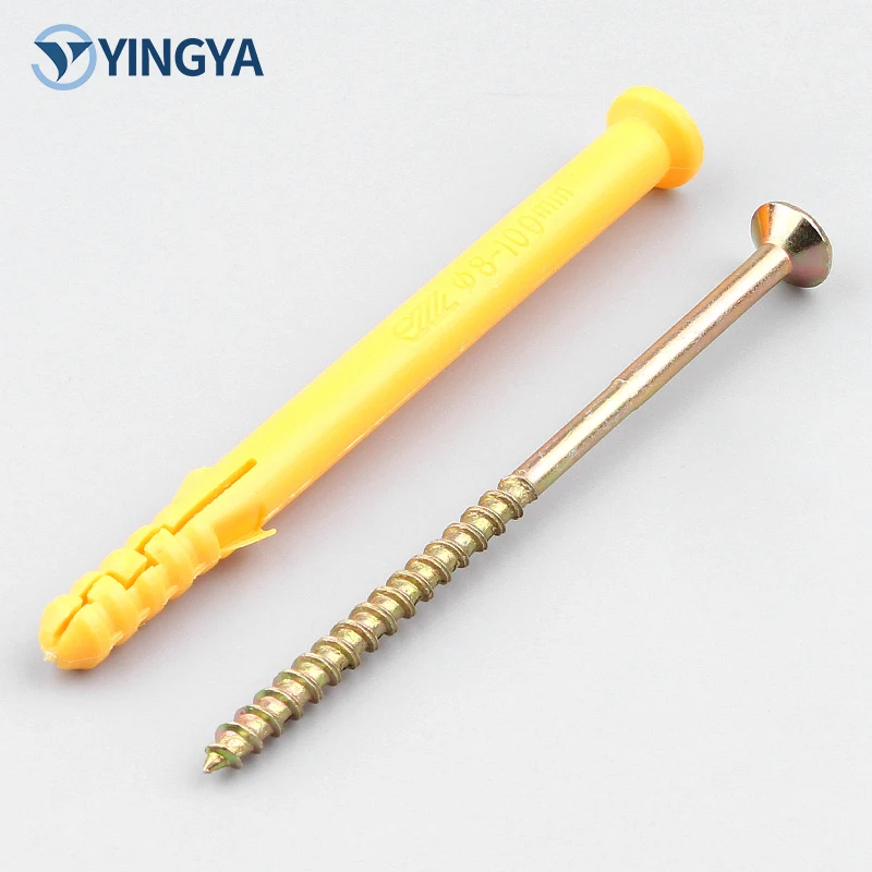 Professional Factory Small Yellow Croaker Plastic Expansion Plug Metric Measurement System