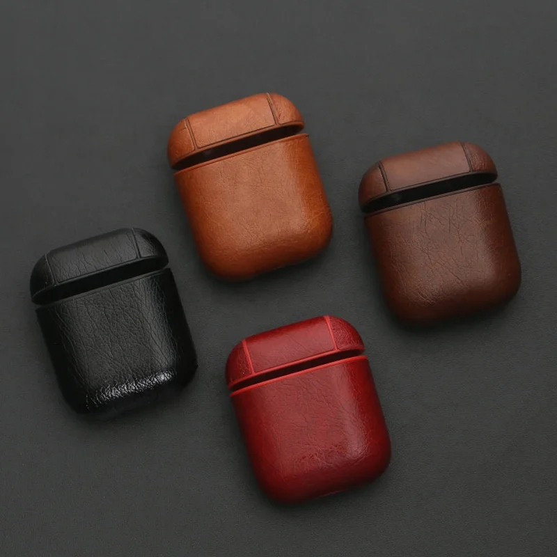 Поставщик защитный чехол для Airpods кожаные аксессуары зарядный