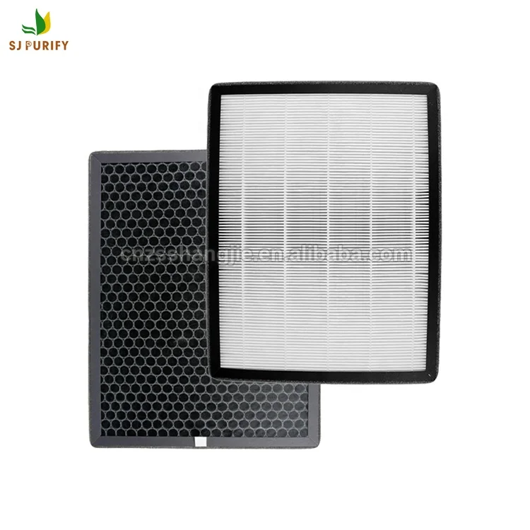 
Replace True HEPA and Activated Carbon Air Filters Kit Compatible with Philipss AC3256/60 Air Purifier 