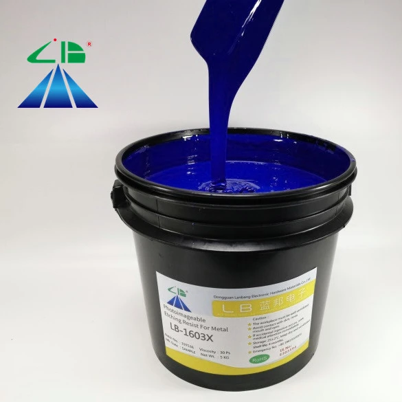 Травление и покрытие чернил Lpi