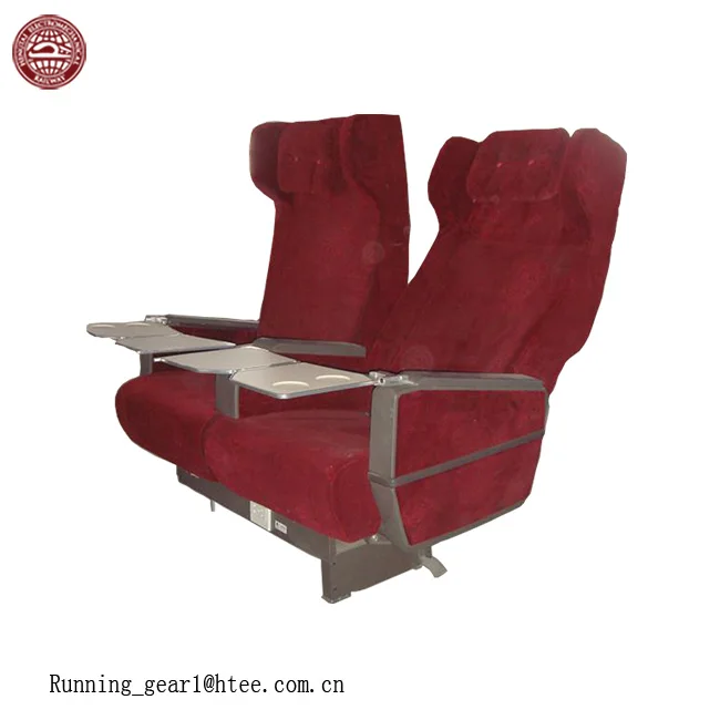 Luxury Train Passsenger Seat with Food Tray