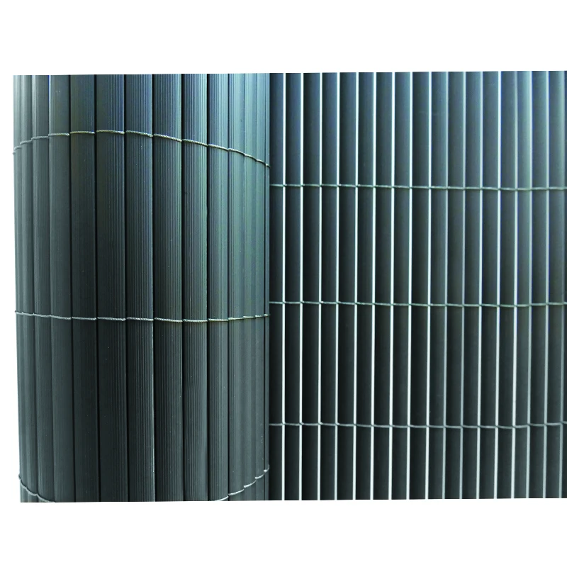 Reliable Privacy Fence 19mm Reinforced PVC Screen with Raised Line Texture
