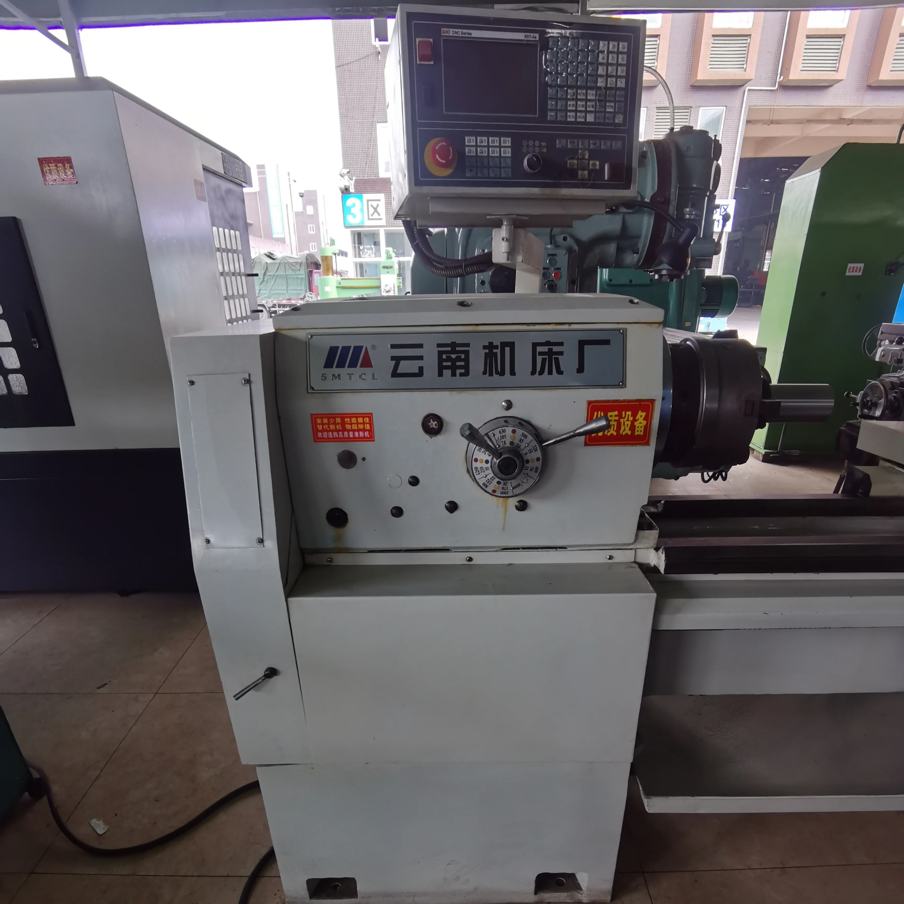 Torno Cnc Machine Used Cnc Automatic Horizontal Turning Lathe For Machinery Repair Shops