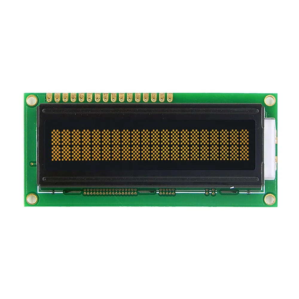 16 pin 16x2 monochrome lcd screen 1602 Character dot matrix oled display effect module