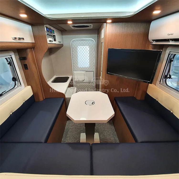 China High Quality Truck RV Motorhome Truck Camper