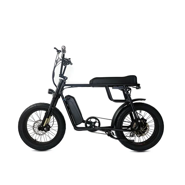 
High quality China powerful ebike 48v 1000W retro electric bicycle making kits with mid Bafang motor 