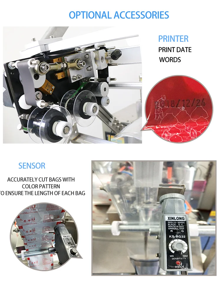 Automatic ice candy packing machine ice pops drinks packing machine