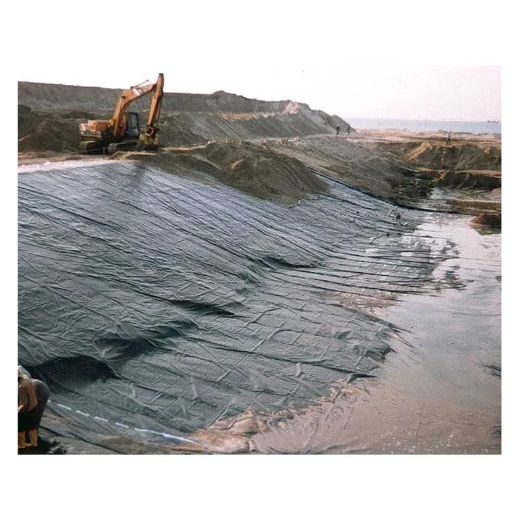EPDM черная геомембрана для пруда из полиэтилена HDPE Saltdustry в Южной Африке