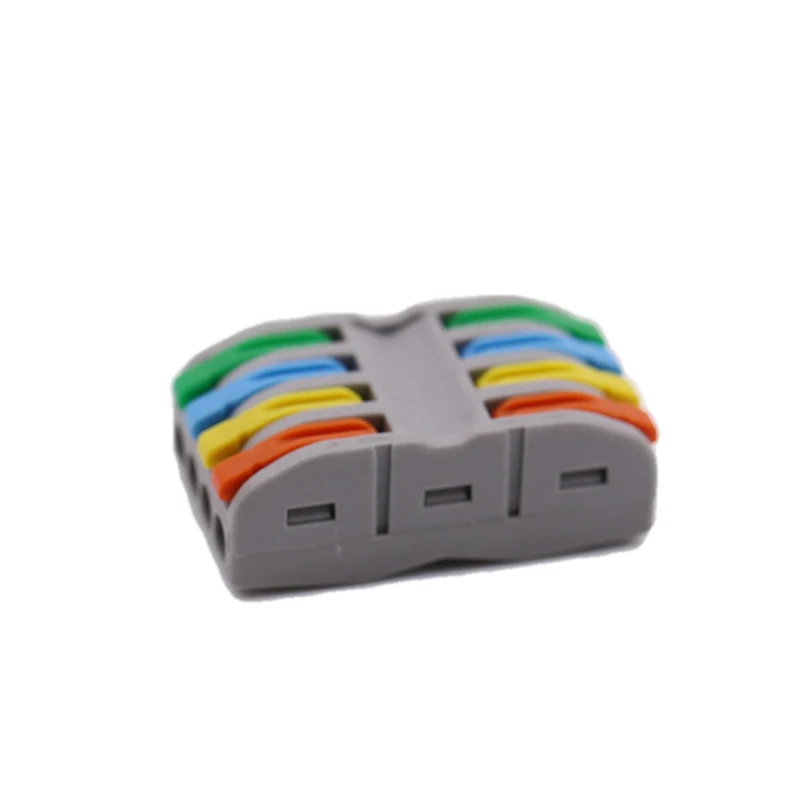 Chinese manufacturer Electrical Wire Connector Push-in Terminal Block Fast Wiring Cable Connectors For Cable Connection