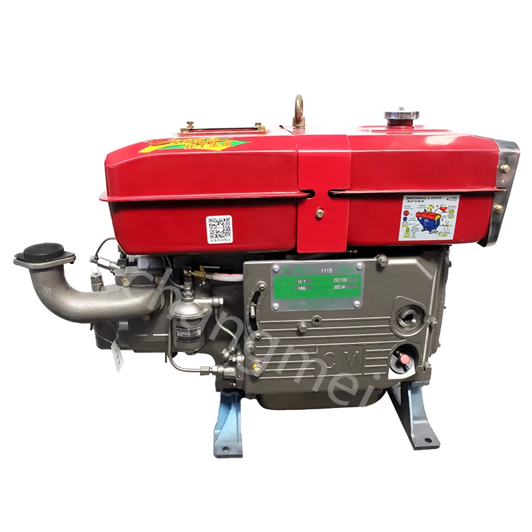 Single cylinder diesel engine special for three-phase generator 10kw 15kw generator 15hp  18hp 20hp 22hp diesel engine