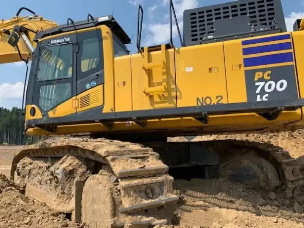 Komatsu PC700 67 тонн подержанный экскаватор